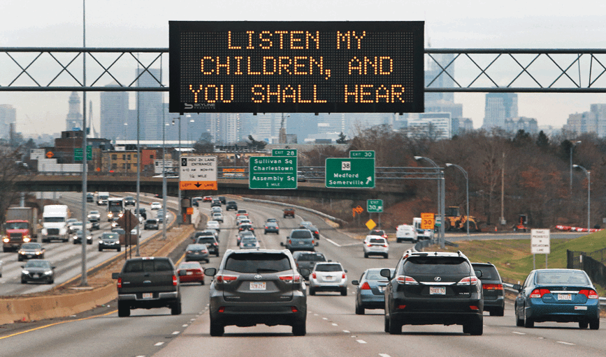 Listen my children and you shall hear